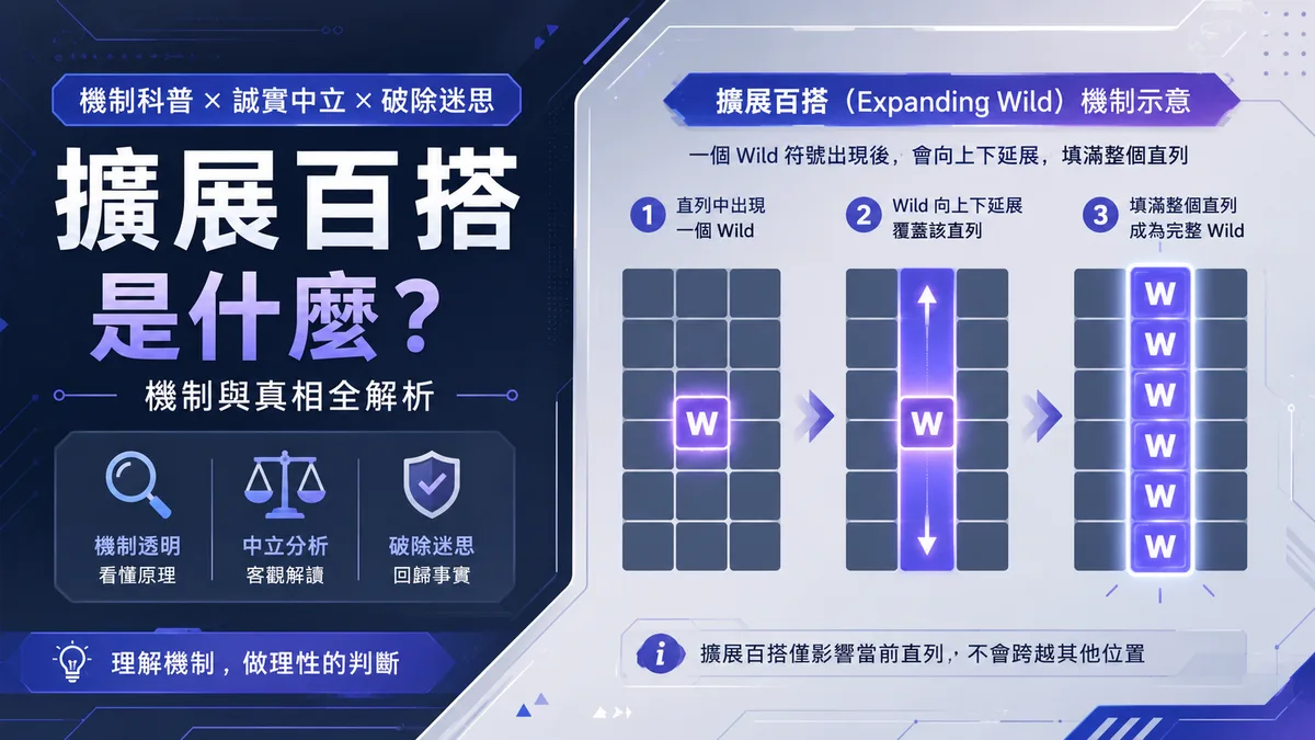 老虎機擴展百搭是什麼?機制與真相全解析
